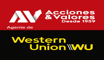 ACCIONES Y VALORES (AGENTE DE WESTERN UNION)